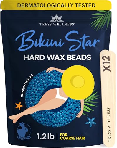Tress Wellness Hard Wax Beads for Sensitive Skin
